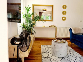 Royal Blue And Gold 2 Bedroom Suite